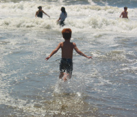 Kid having fun!