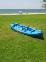 kayak on beach
