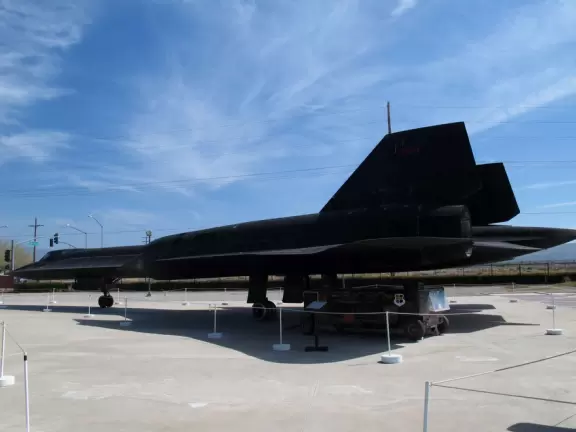 Get up and close with the Lockheed SR-71A!